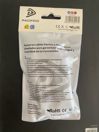 Cable HDMI/VGA PACIFICO 1.5m