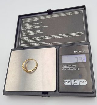 Anillo Oro 18k 3.22 gr