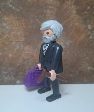 Playmobil custom doctor profesor victoriano