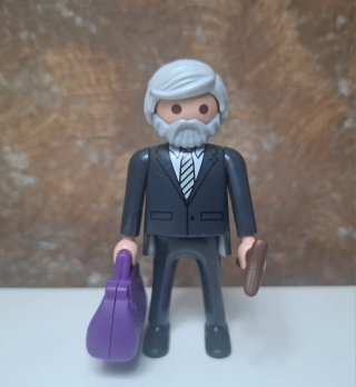 Playmobil custom doctor profesor victoriano