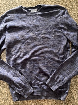 Jersey Mango Caballero Azul Talla M