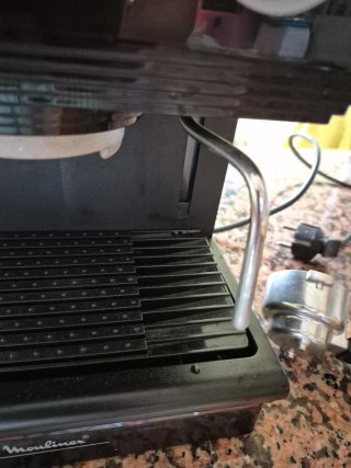 Cafetera Espresso Moulinex con vaporizador