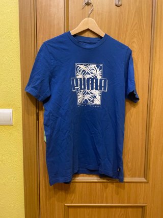 Camiseta Puma Azul Talla M