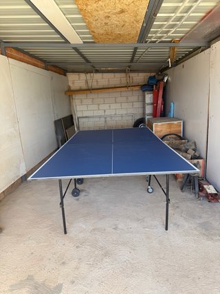 Mesa de ping pong plegable