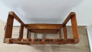 Botellero Artesanal Madera