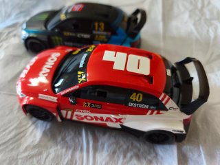 2 Coches Scalextric Advance como nuevos