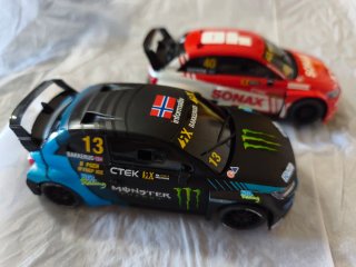 2 Coches Scalextric Advance como nuevos