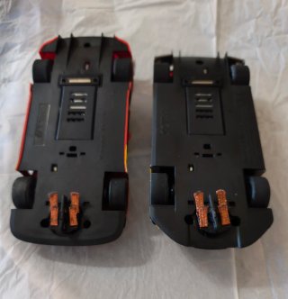 2 Coches Scalextric Advance como nuevos