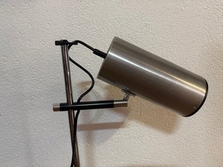 Lampada da terra vintage anni '60 in metallo