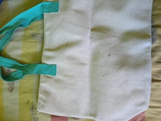 Lote de bolsas azules y multicolor
