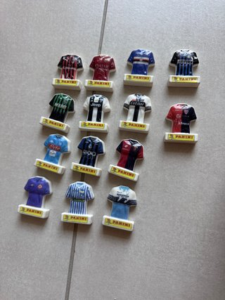 14 Gommaglie Calcio Panini