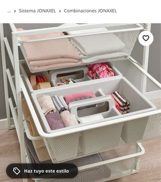 Cajonera Metálica Blanca IKEA