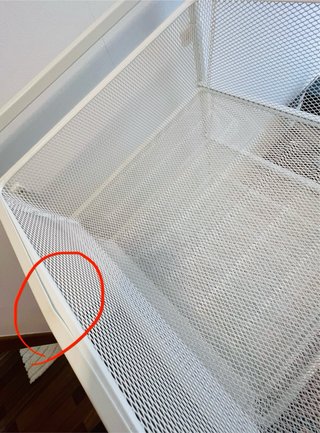 Cajonera Metálica Blanca IKEA