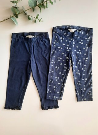 Lote 2 pantalones H&M niña