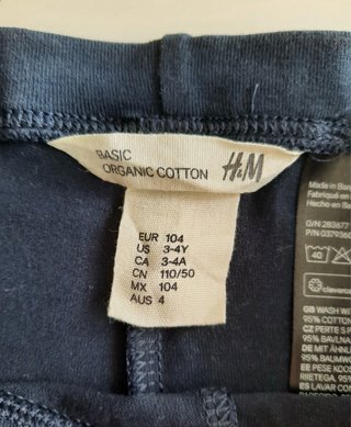 Lote 2 pantalones H&M niña