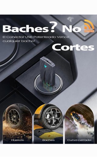 Adaptador CarPlay Inalámbrico Ultra Mini USB Metal