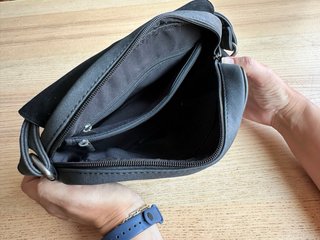 Bolso bandolera negro