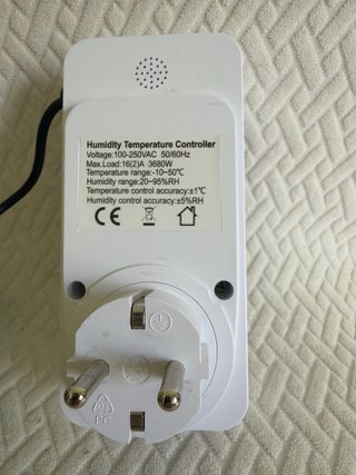 Regulador Temperatura y Humedad 230V