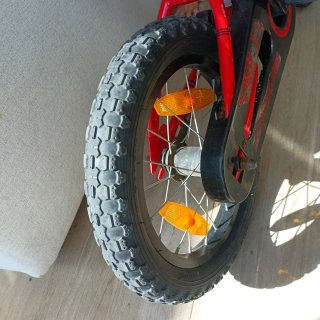 Bicicleta infantil roja 14 pulgadas