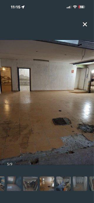 Vaciado de casa local nave ect