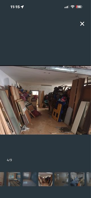 Vaciado de casa local nave ect