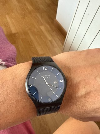 Reloj Bering Solar Negro
