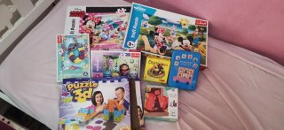 Lote Puzles y Juegos Mesa Infantiles