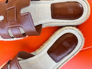 H&M sandalo espadrilla stile H, modello slip on