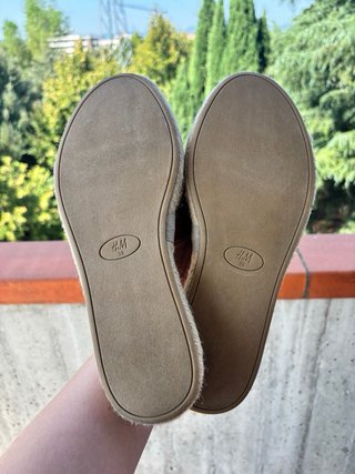 H&M sandalo espadrilla stile H, modello slip on