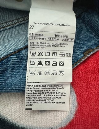 Jeans Sisley tg 27 (41 IT) strappati