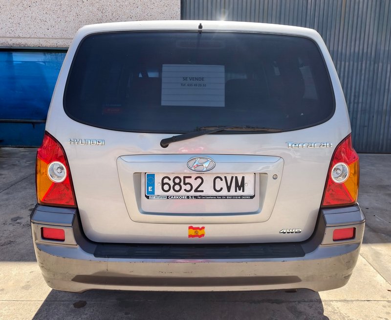 VENDO HYUNDAI TERRACÁN 2.9 CRDI 16V 163CV - foto 1