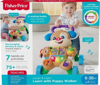 Andador Perrito Ríe y Aprende Fisher-Price bebé