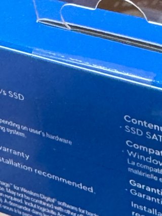 Disco Duro HD SSD WD Blue 1TB SA510 SATA Sin Abrir