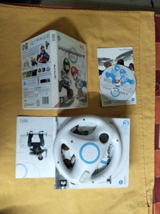 Mario Kart Wii + Volante Wii