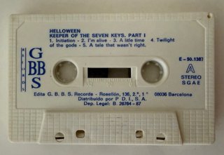 Casete Helloween Keeper of the Seven Keys Part 1
