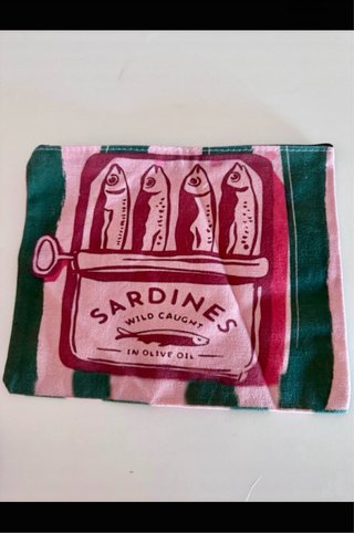 Neceser Retro Estilo Lata Sardinas