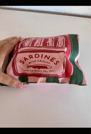 Neceser Retro Estilo Lata Sardinas