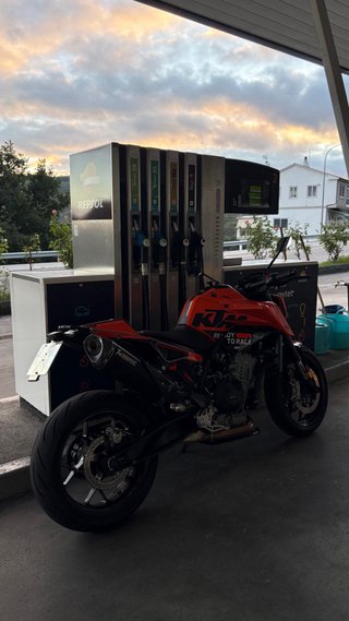 KTM Duke 790 L (A2) Naranja/Negra