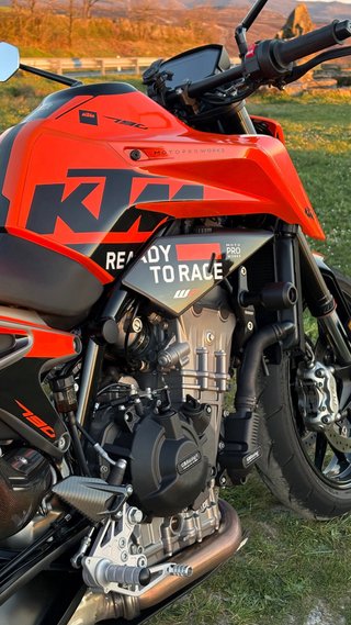 KTM Duke 790 L (A2) Naranja/Negra