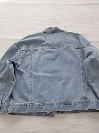 Cazadora vaquera lefties azul talla S