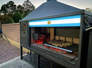 Barbacoa para chuletón
