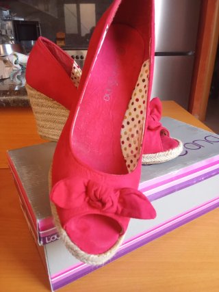 Alpargatas Laureana Rosa Talla 38