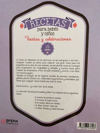 Recetas para bebés y niños fiestas y celebracio...
