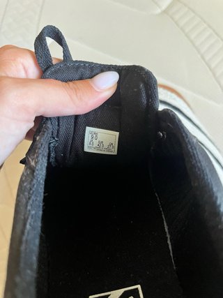 Zapatillas Vans Negras Nuevas