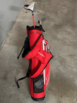 Juego Palos Golf Infantil Decathlon Rojo