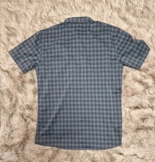 Camisa Ternua técnica cuadros gris