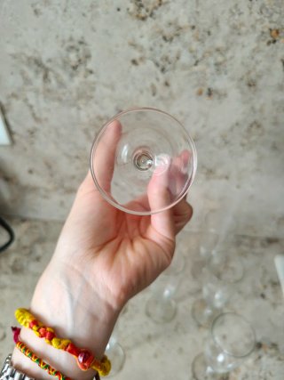 Set 9 Flûtes Champagne Vetro