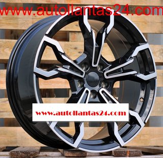 JUEGO DE 4 LLANTAS BMW 8861 BLACK METAL r916235