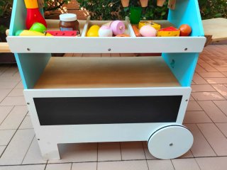 Carretto gelato giocattolo con accessori