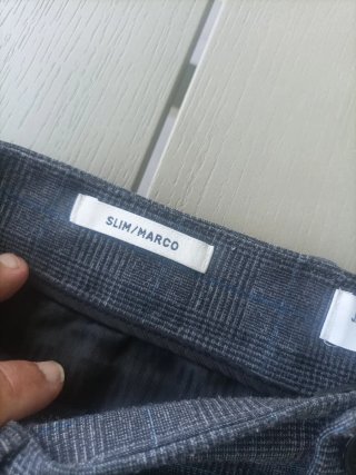 Pantalón de vestir Jack & Jones gris